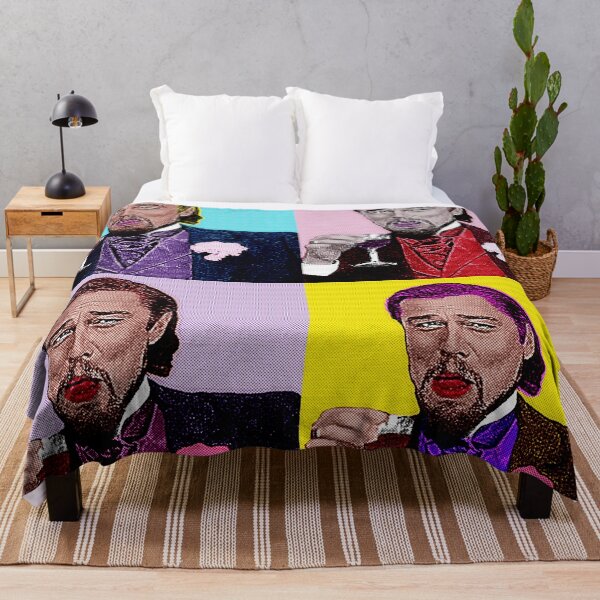 Item preview, Leonardo DiCaprio Laughing meme in Andy Warhol pop art style designed and sold by Mrserious0.