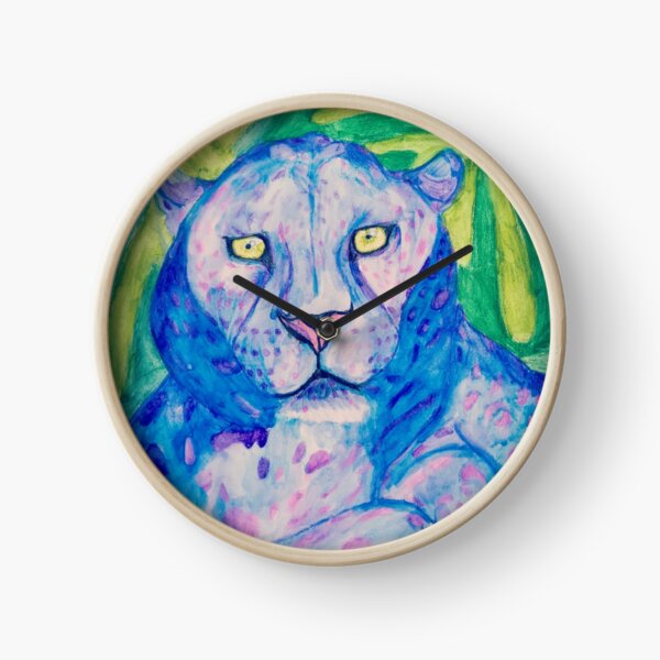 Vista previa del artículo con la obra «Leopardo azul», diseñado y vendido por RobinNBrown.