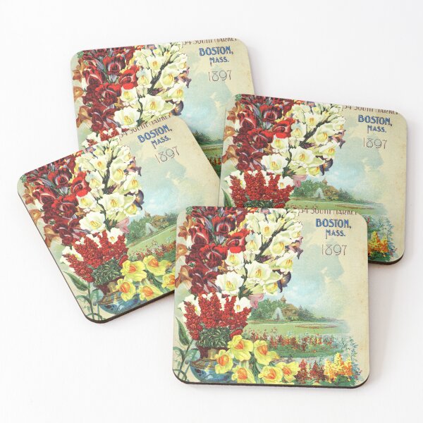 Item preview, Snapdragons -  Robert Evans & co. 1897 designed and sold by killies.