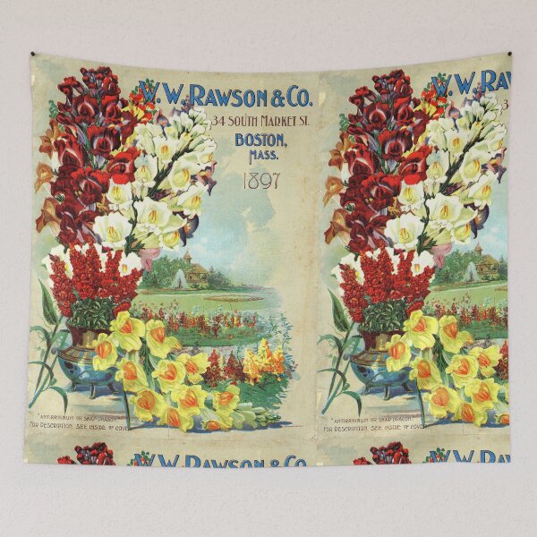 Item preview, Snapdragons -  Robert Evans & co. 1897 designed and sold by killies.