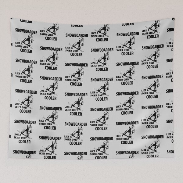 Item preview, Snowboarder - Like A Skier Only Cooler - Great Gift for Snowboarders designed and sold by Richard529.