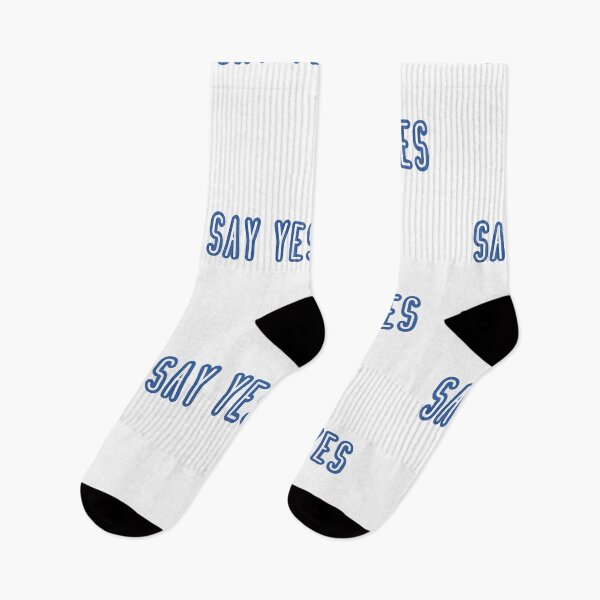 Item preview, Say yes navy designed and sold by Christiana Nicole.