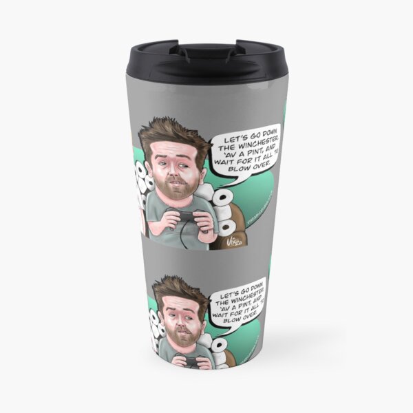 Winchester Caricature Travel Mug