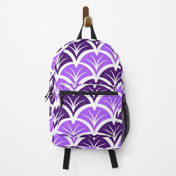 Item preview, Purple Art Deco Ginkgo Leaves Pattern 30s 20s Flapper Inspired designed and sold by ImageNugget.