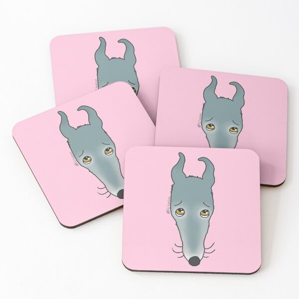 Item preview, Please? - Blue greyhound designed and sold by Noodlehorses.