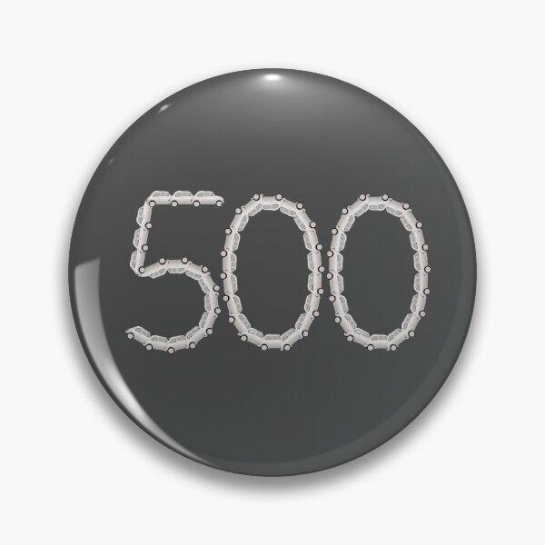 Item preview, Fiat 500 sign made of classic Fiat 500 cars designed and sold by Bob4rt.