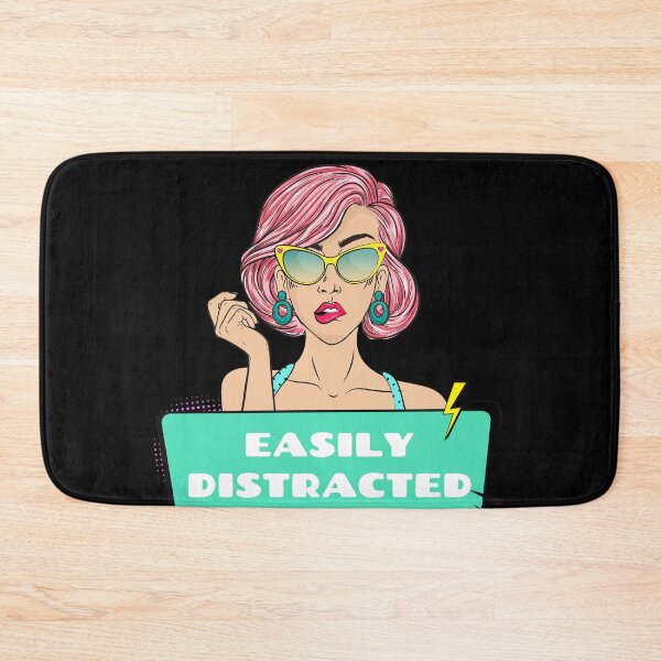 Item preview, Easily Distracted Pop Art Design designed and sold by Paula Helit.