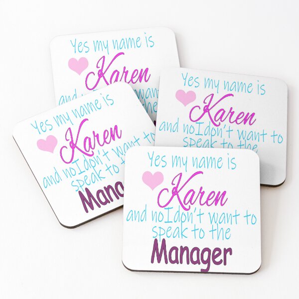 Item preview, Yes my name is Karen designed and sold by Crystalsgraphix.