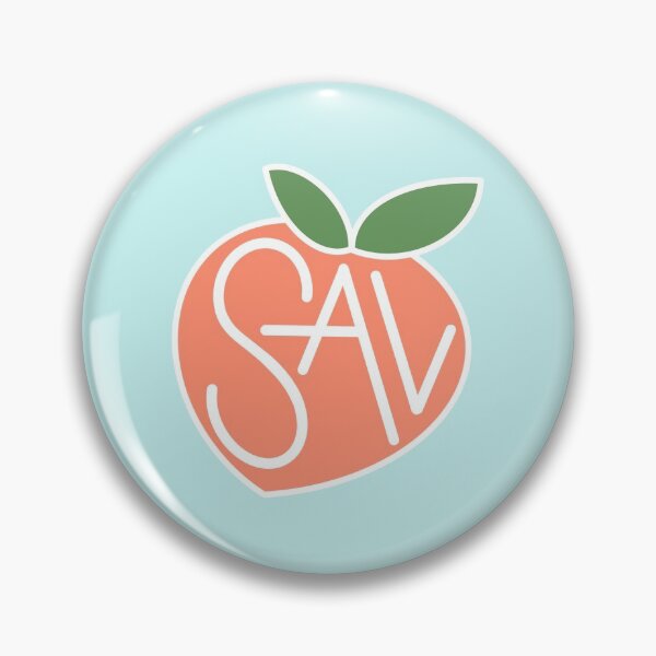 Item preview, savannah georgia peach state pegatina designed and sold by brightsuns.