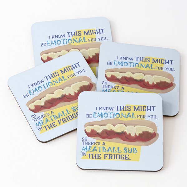 Item preview, Emotional Support Meatball Sub designed and sold by Frannotated.