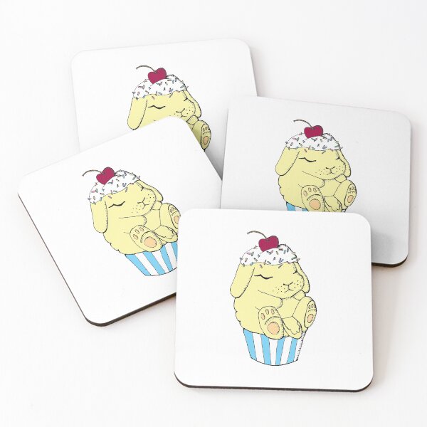 Item preview, Bunny Cupcake 3- Lemon designed and sold by mochinumnums.