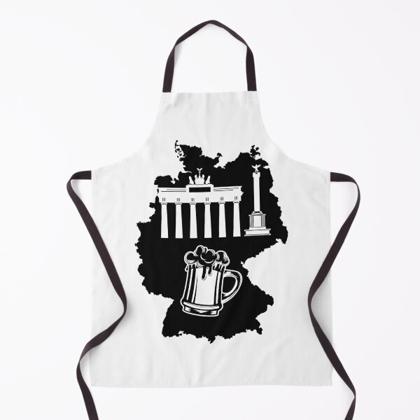 Item preview, Map of Germany with Berlin Brandenburg Gate and beer Trendy Graphic Aesthetic designed and sold by mashmosh.