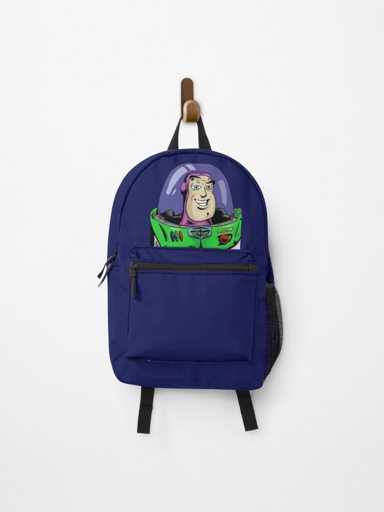 Thumbnail 1 of 3, Backpack, Spaceman Toy designed and sold by blacksnowcomics.