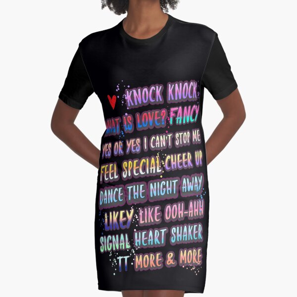 Heart Shaker Twice Dresses Redbubble