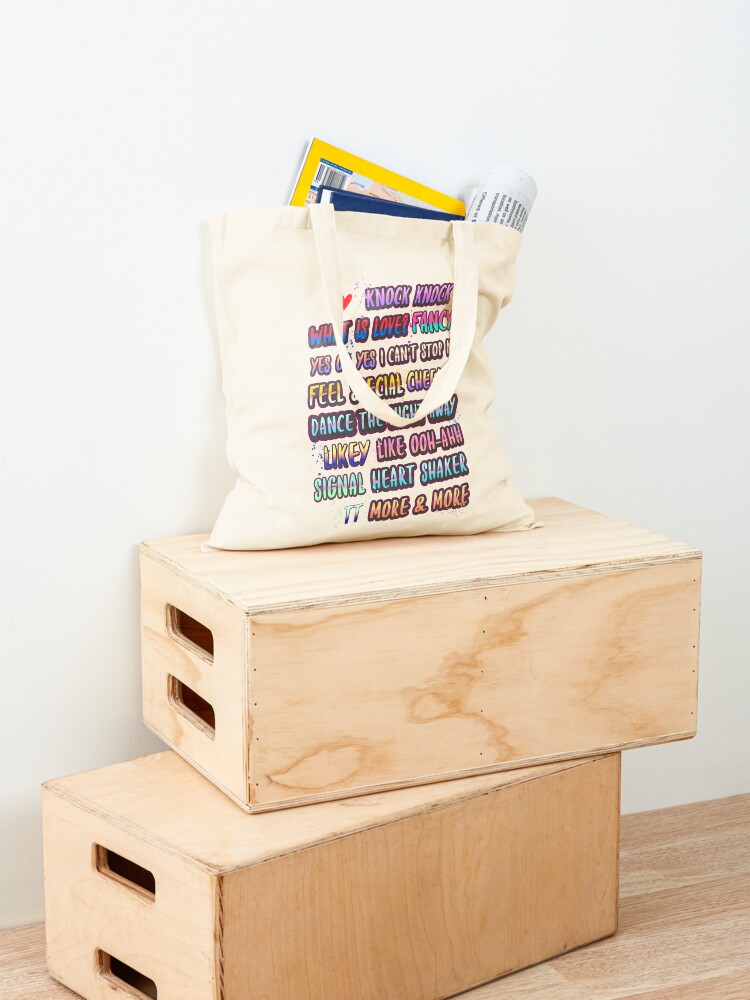 TOTE BAG【A】Designed / TWICE『THIS IS FOR』 TOTE BAG【A】Designed by TWICE / TWICE『THIS IS FOR』 – JYP