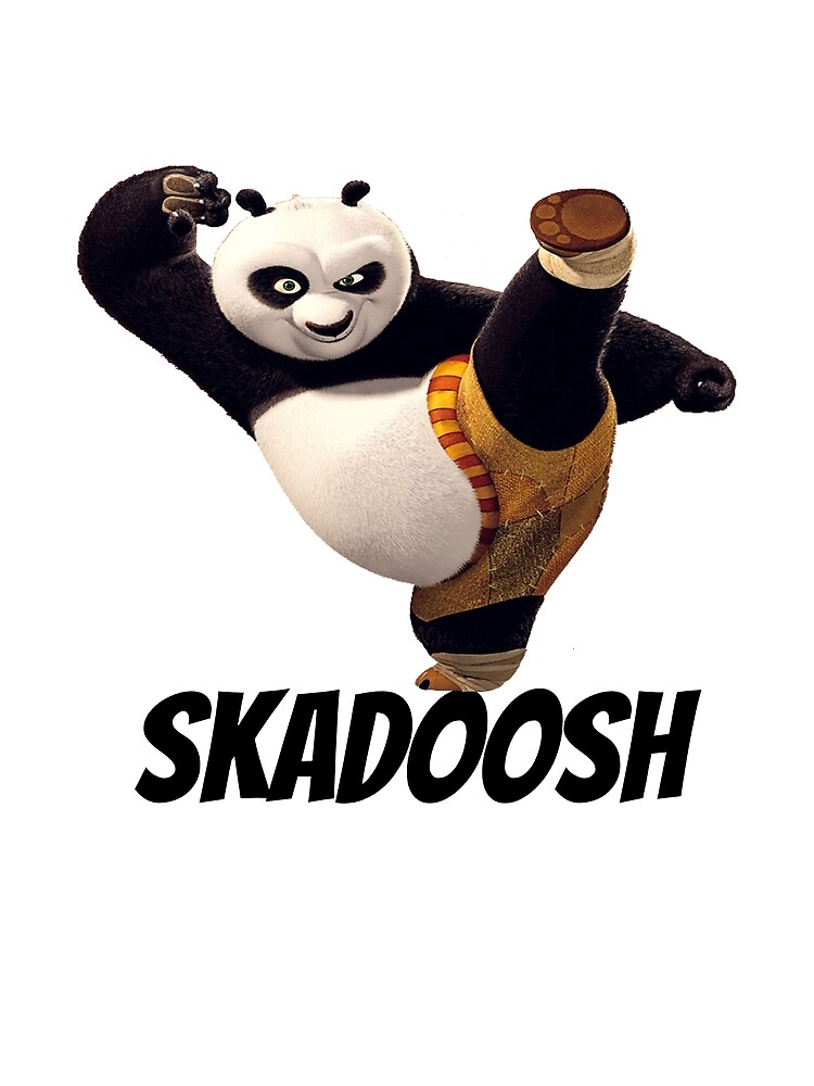 "Kung Fu Panda Skadoosh" Photographic Print for Sale by 5MSM Redbubble