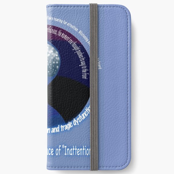 Snowstorm Mind iPhone Wallet