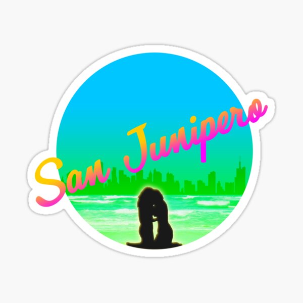 San Junipero Sticker