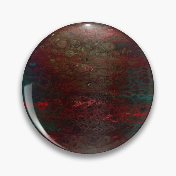 Item preview, Red and Green Abstract Paint Pattern designed and sold by thesnowwhyte.