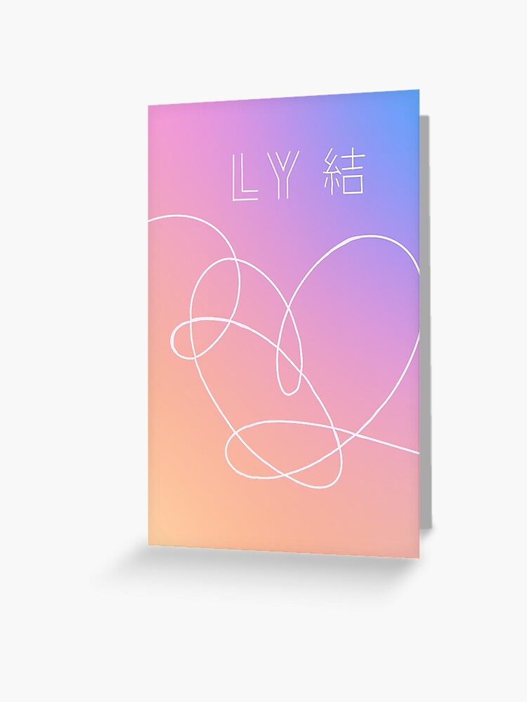 BTS Love Yourself Album Cover | Greeting Card