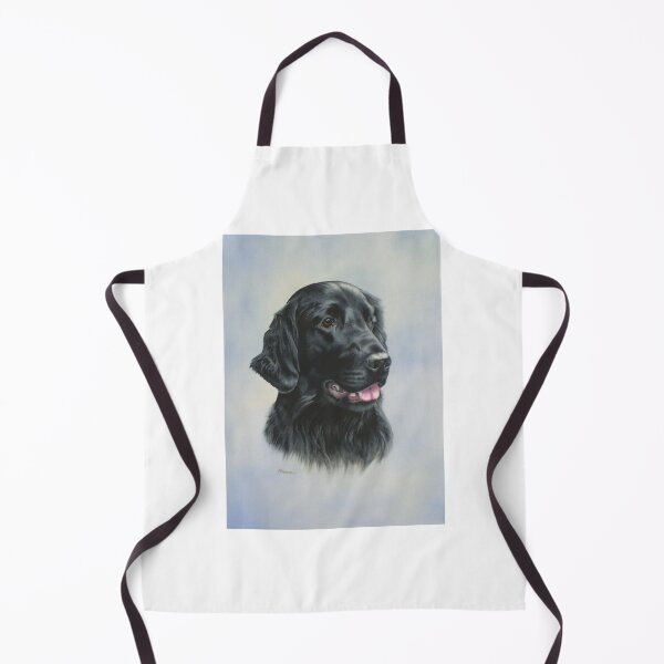 Item preview, Flat-Coated Retriever - black designed and sold by fionahooperart.