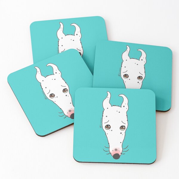 Item preview, Please? - White greyhound designed and sold by Noodlehorses.