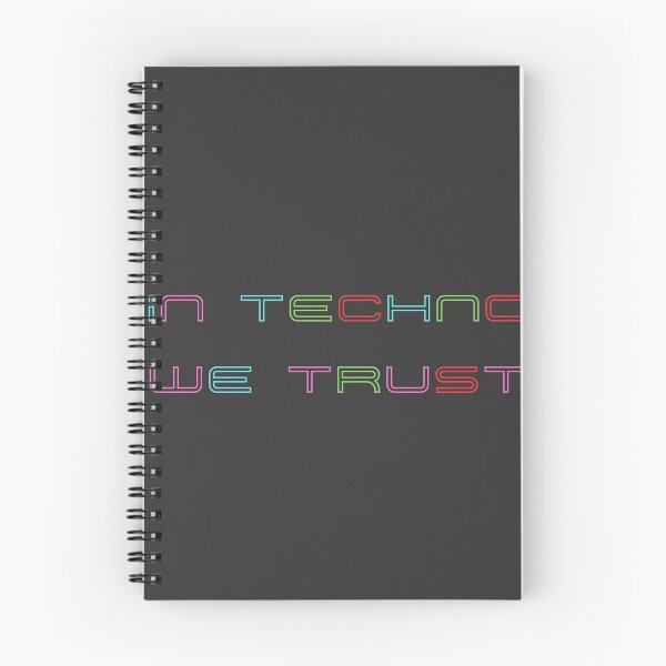 Item preview, In techno we trust designed and sold by CultOfHustlers.