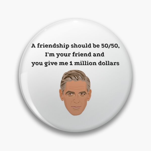 Item preview, George Clooney 1 million designed and sold by RebeccaART5.