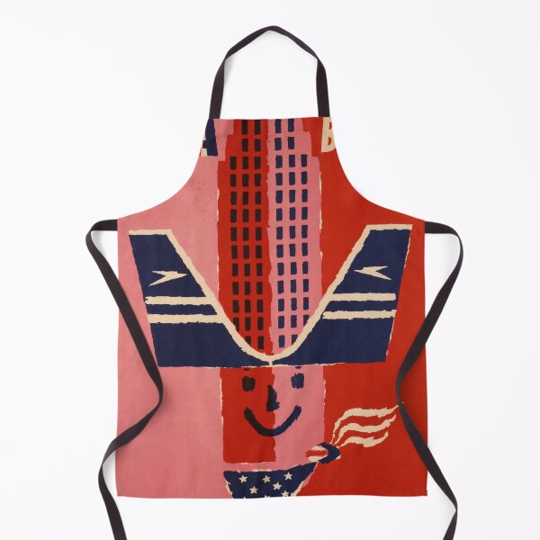 Item preview, retro classic USA Fly Boac poster designed and sold by CorasPosters.