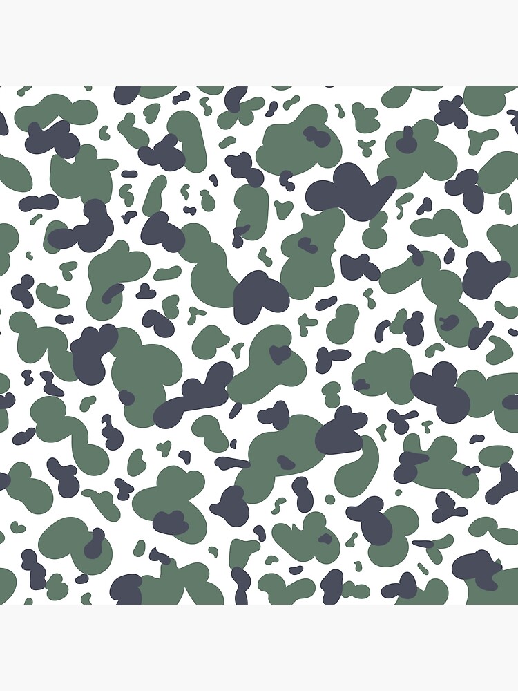 Green Camouflage Poster