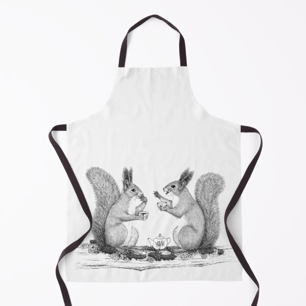 Item preview, Squirrels drinking tea and chatting designed and sold by Simut-P.
