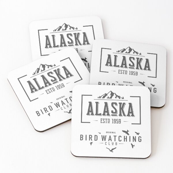 Item preview, Bird Watching Club - Alaska designed and sold by Stressabite.