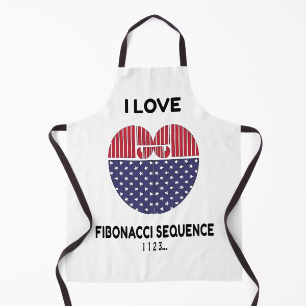 Item preview, I Love Fibonacci Sequence: Funny Gift For Math Teachers designed and sold by thegiftedadult.
