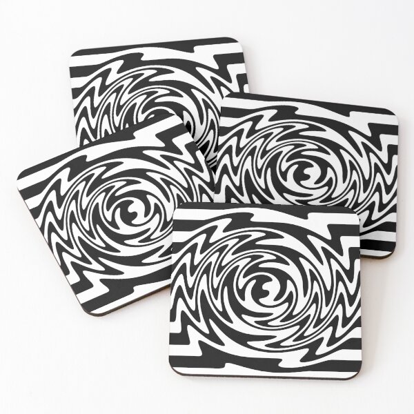 Item preview, Trippy, Graphic Distortion of Black & White Stripes designed and sold by brotherinas.