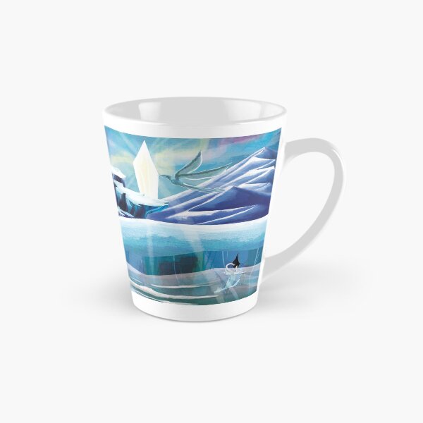 Item preview, Arctic alien creatures landscape designed and sold by Cselia.