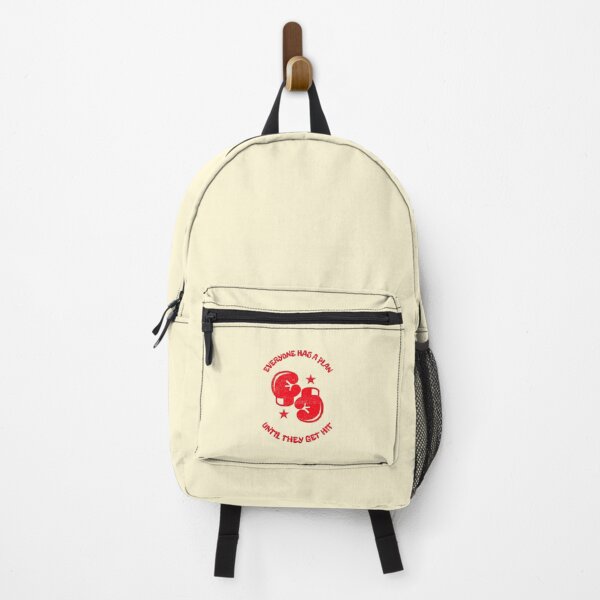 Item preview, Everyone Has A Plan Until They Get Hit Red Boxing Gloves designed and sold by Mustard Prophet.
