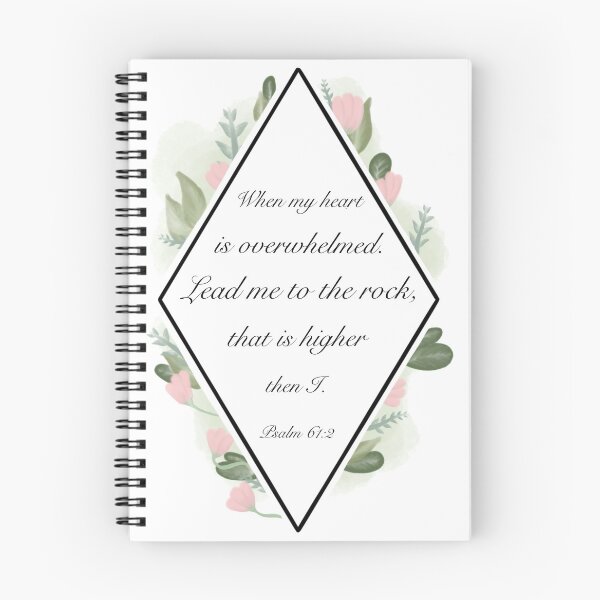 Item preview, Inspirational scripture Psalm 61:2 designed and sold by Threestickersco.