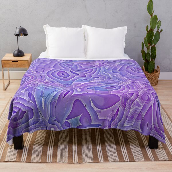 Item preview, Decorative pattern. Purple and blue designed and sold by bernd49.
