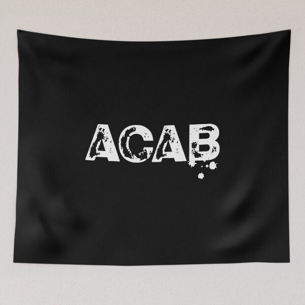 Item preview, acab fuck the police designed and sold by FreeTeknoShop.