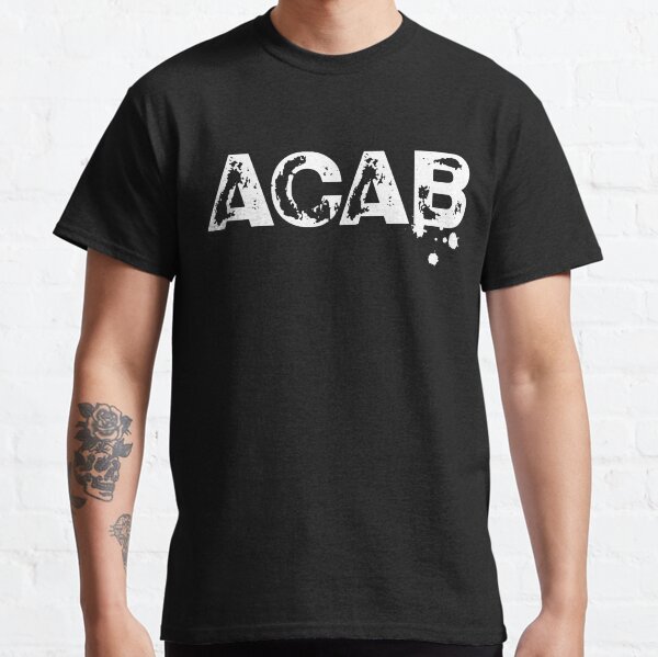 Item preview, acab fuck the police designed and sold by FreeTeknoShop.