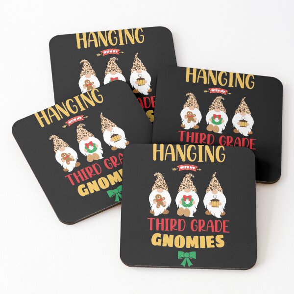 Item preview, Hanging with my Third Grade Gnomies - Funny Garden Gnome Pajama Gift - Third Grade Gnomes Cheetah Gift  designed and sold by Run to Creations.