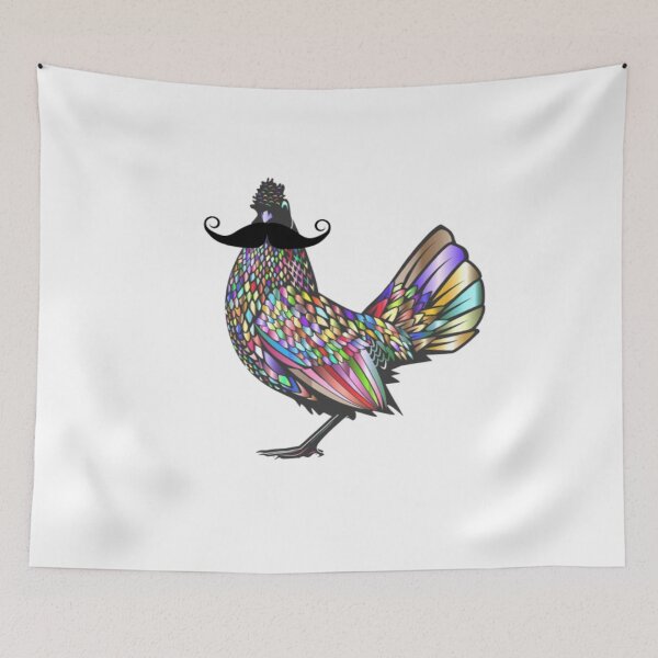 Item preview, Chicken With A Moustache designed and sold by FLUMPYFINGERS.