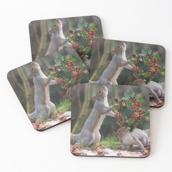 Item preview, Christmas squirrels designed and sold by Junkyardmax.