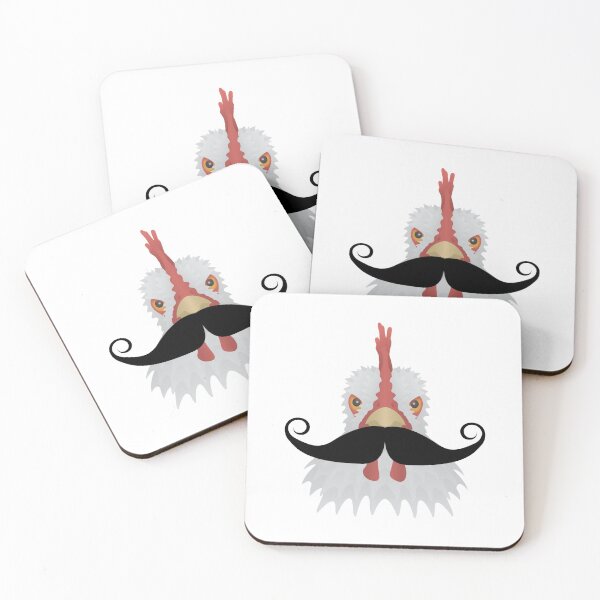 Item preview, Chicken With A Moustache designed and sold by FLUMPYFINGERS.