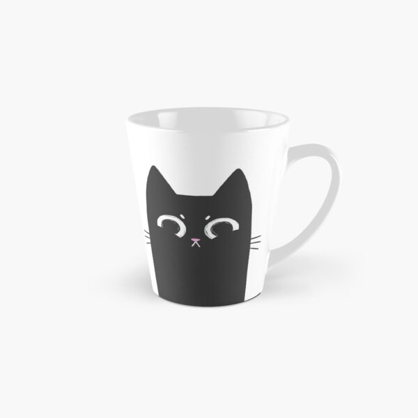 Grumpy Black Cat Tall Mug