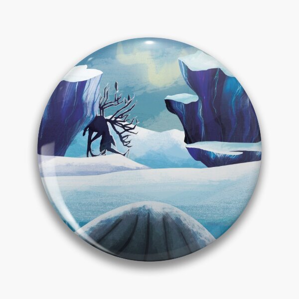Item preview, Arctic alien creatures landscape designed and sold by Cselia.