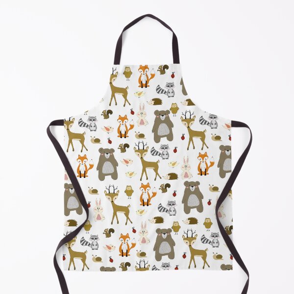 Item preview, Forest animals and dots pattern designed and sold by PurrfectCorner.