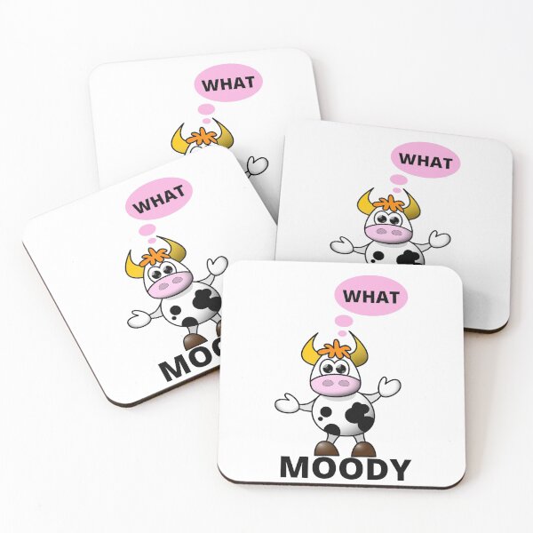 Item preview, Funny Moody Cow Design designed and sold by FLUMPYFINGERS.