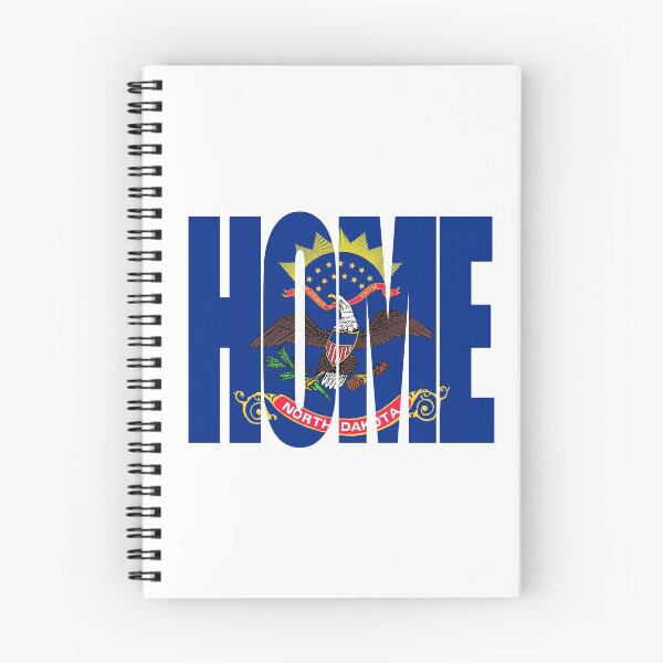 Item preview, North Dakota Home - State Flag designed and sold by DonDota.