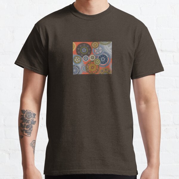 Steampunk Clockworks and Gears Classic T-Shirt